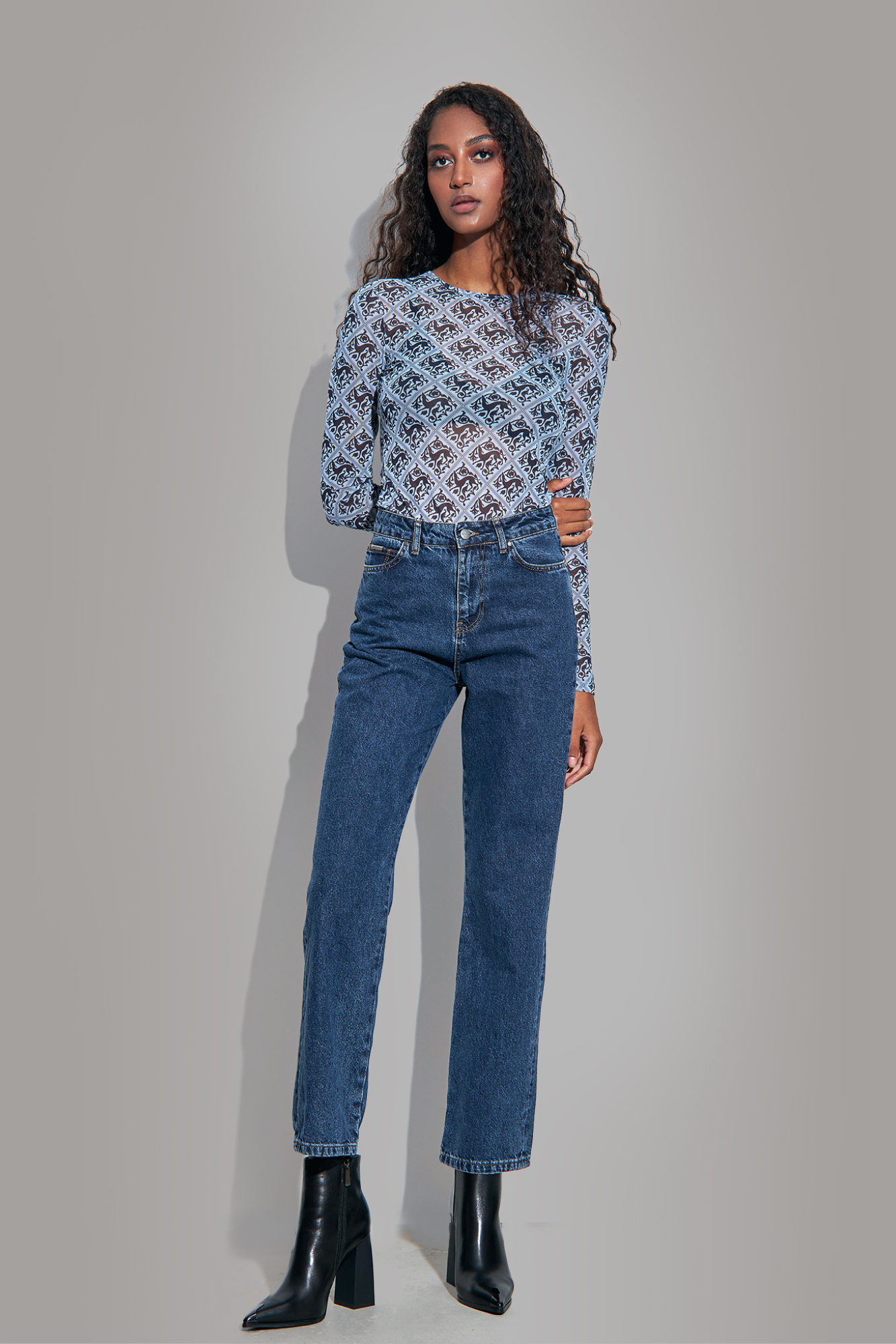 Джинсы 90s STRAIGHT Van Mich