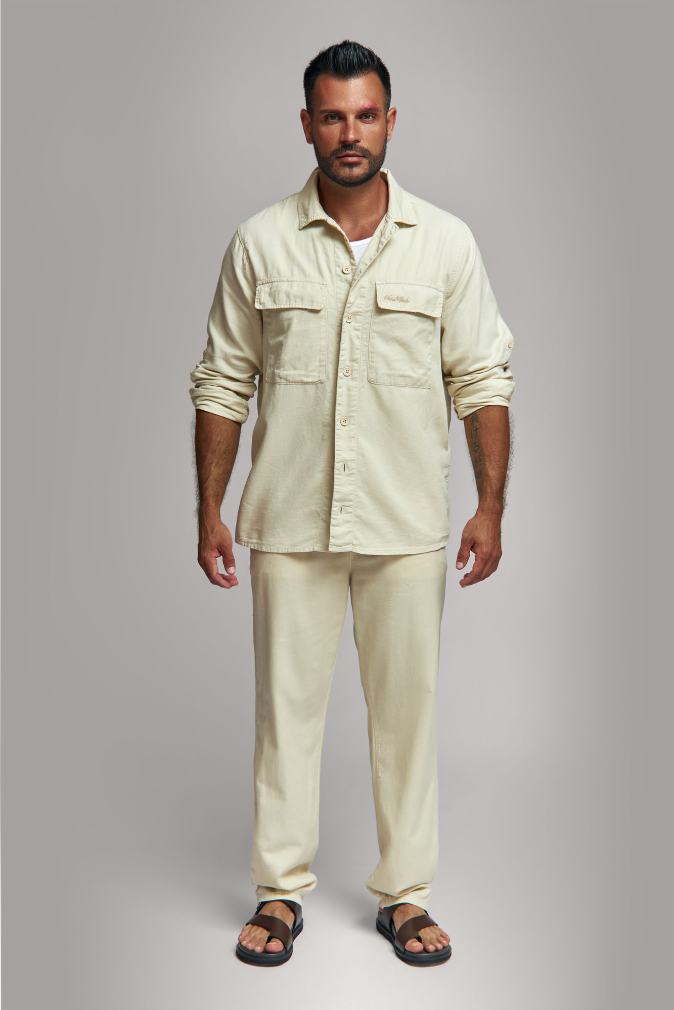 Брюки льняные Van Mich