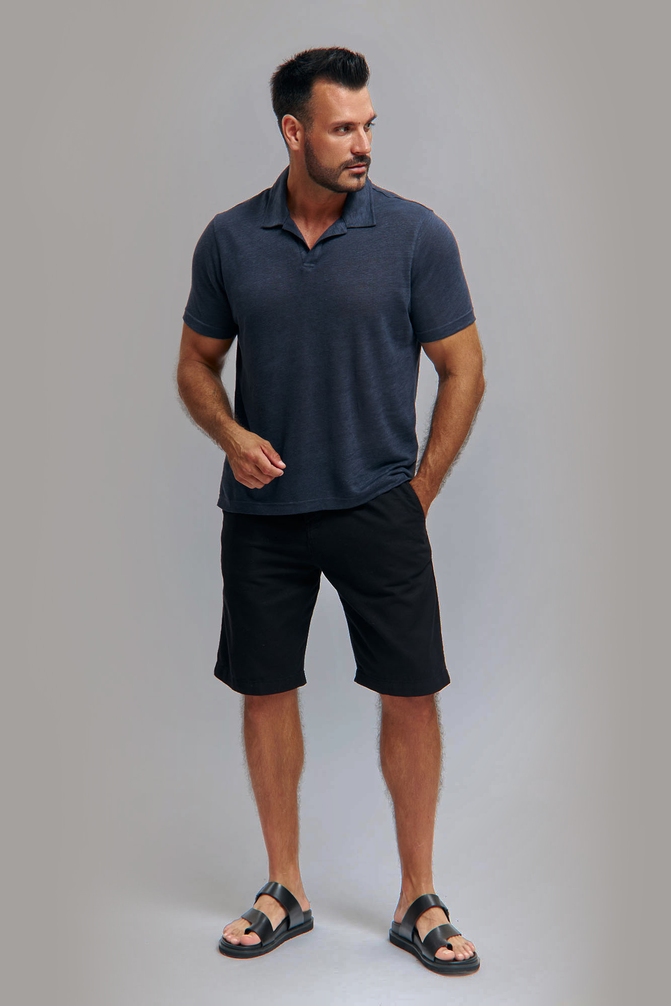 Шорты льняные Van Mich