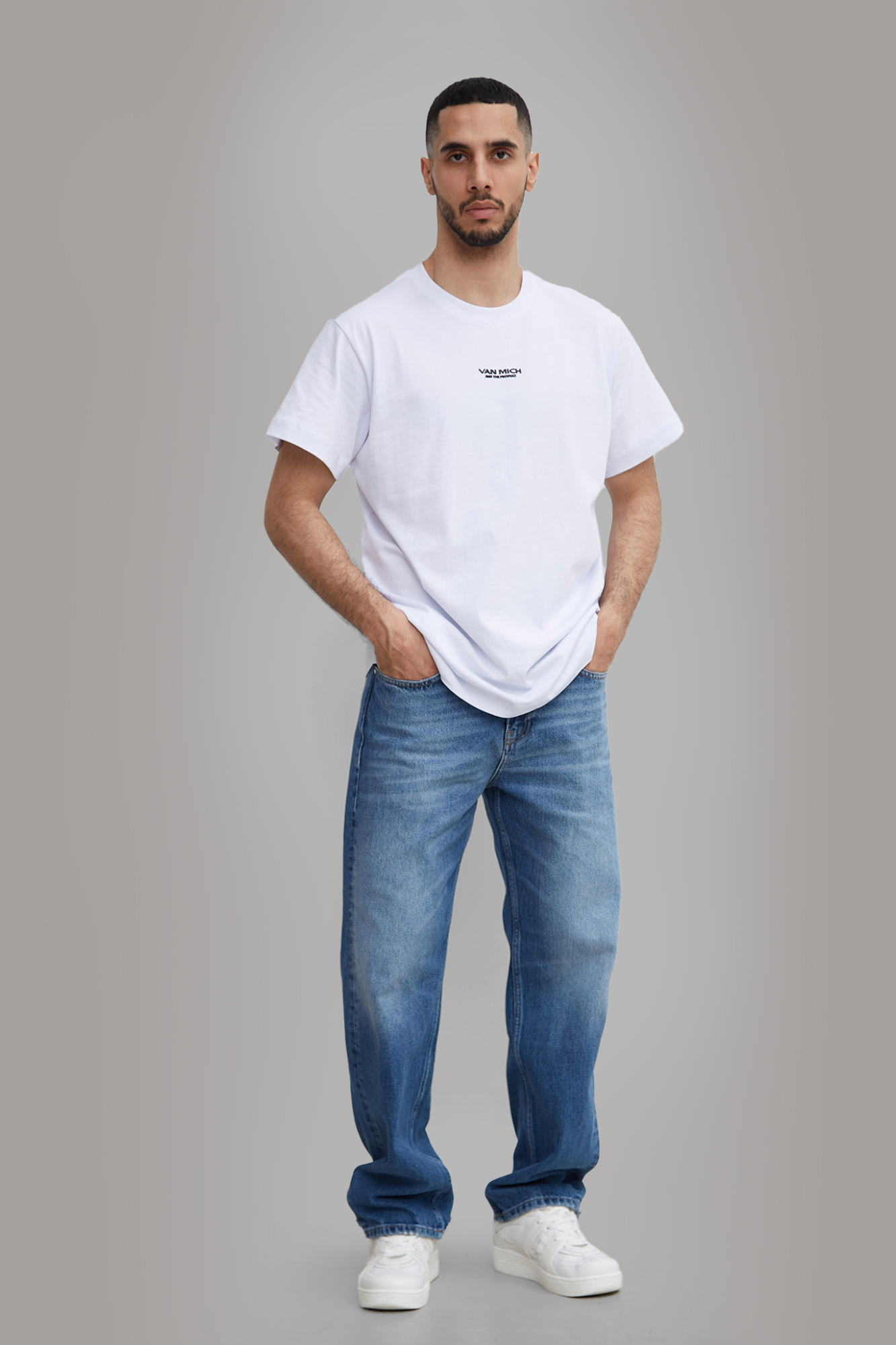 Джинсы Straight  Van Mich