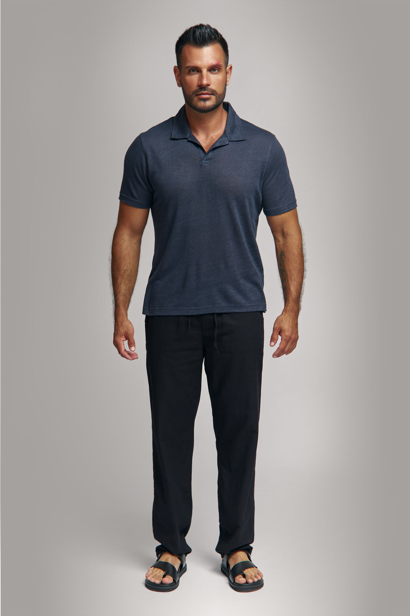 Брюки льняные Van Mich