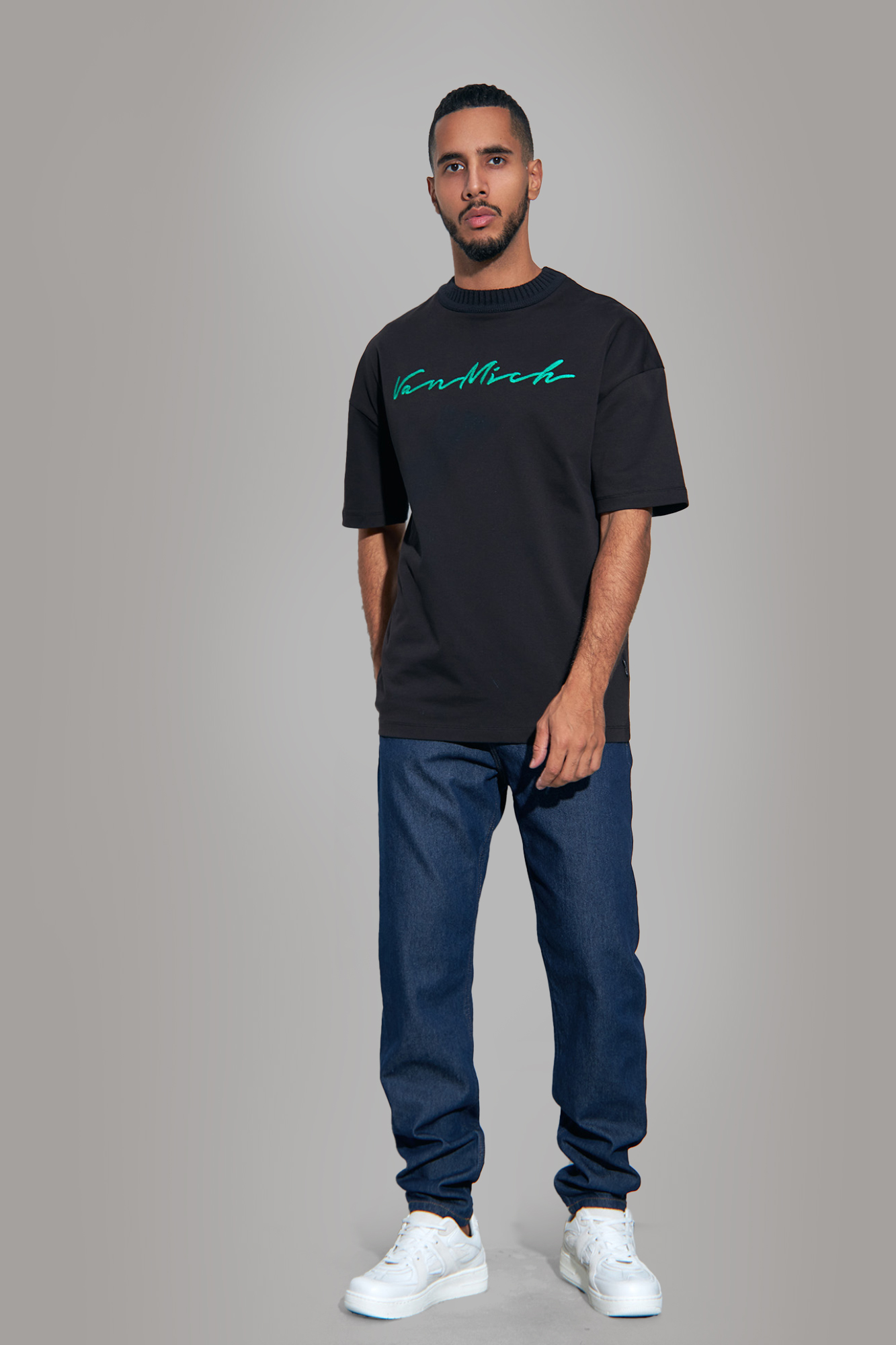 Джинсы Regular Taper Van Mich