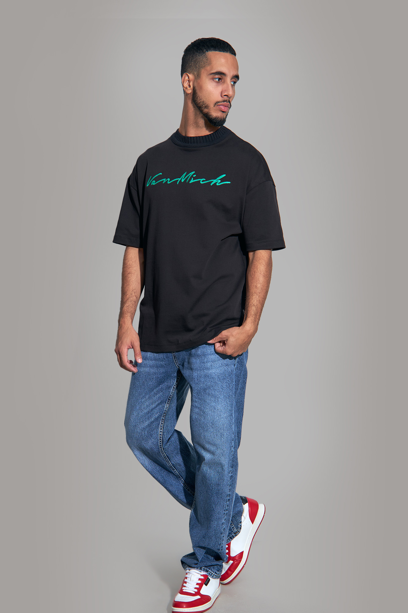 Джинсы Straight Van Mich