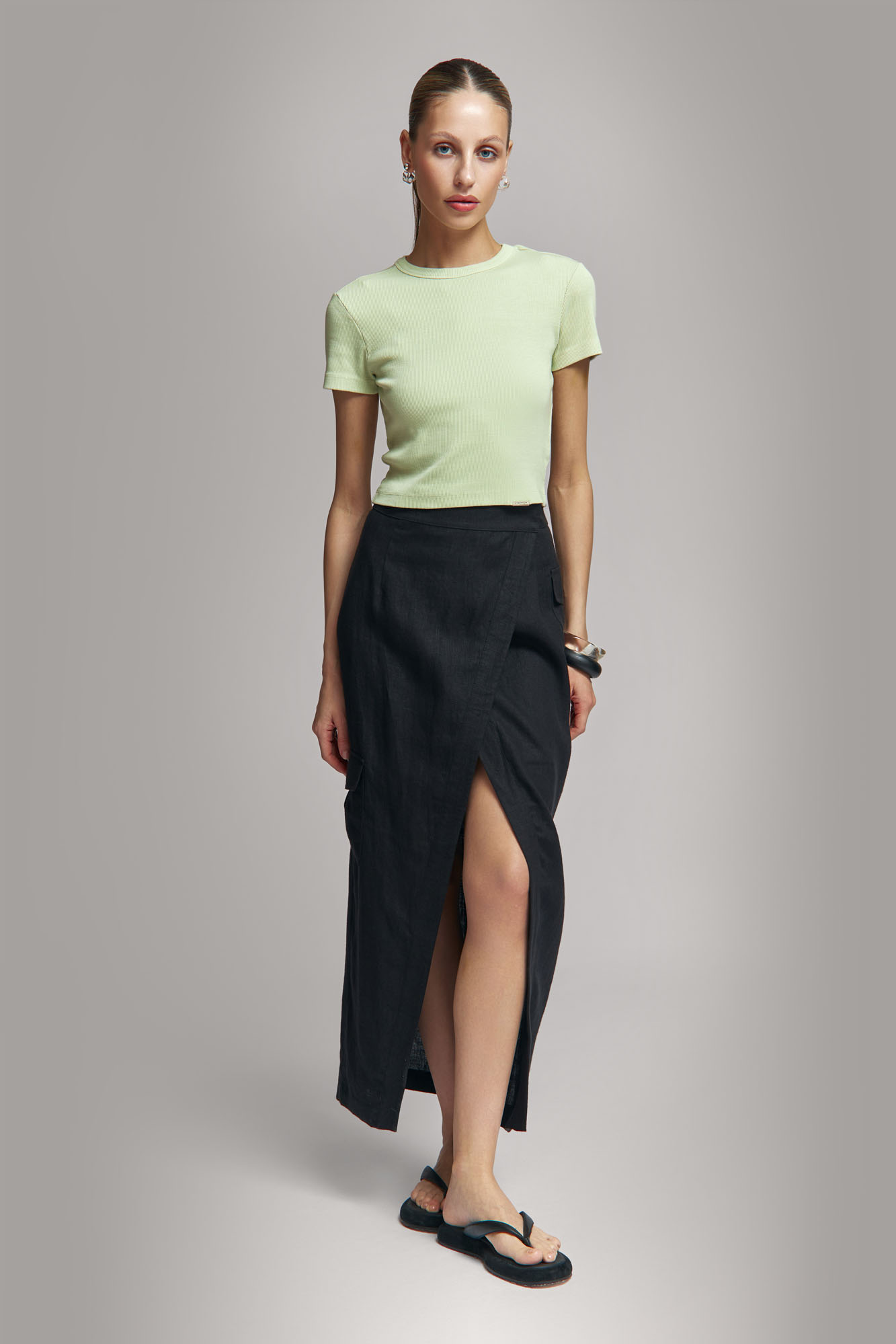 Юбка льняная Van Mich